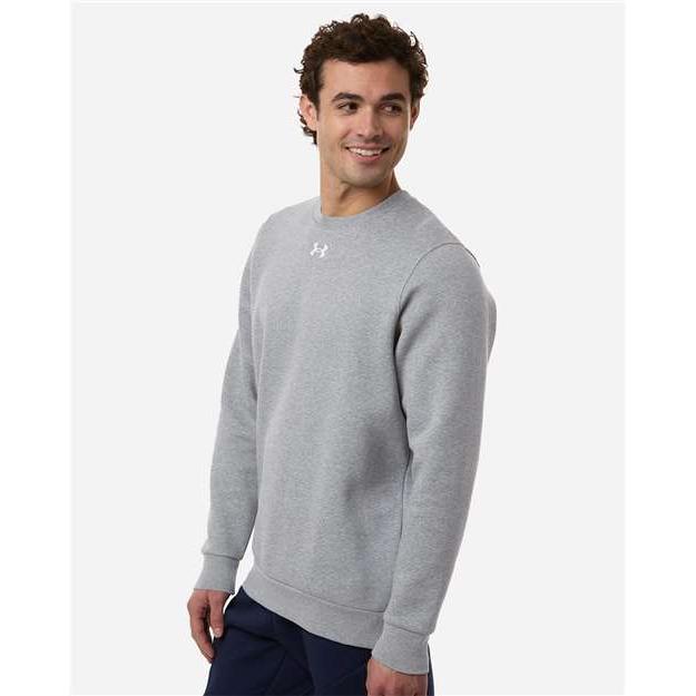 no-logo Under Armour Team Icon Fleece Crew-Under Armour-Thread Logic