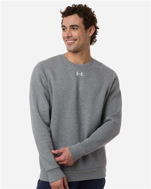 no-logo Under Armour Team Icon Fleece Crew-Under Armour-Thread Logic