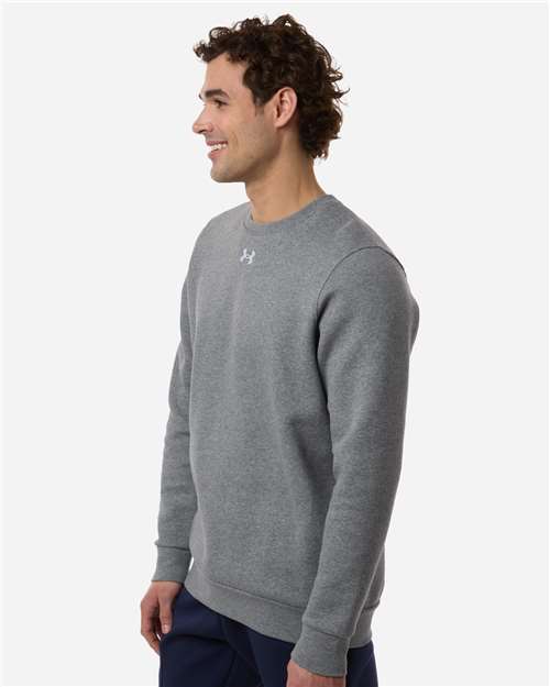 no-logo Under Armour Team Icon Fleece Crew-Under Armour-Thread Logic