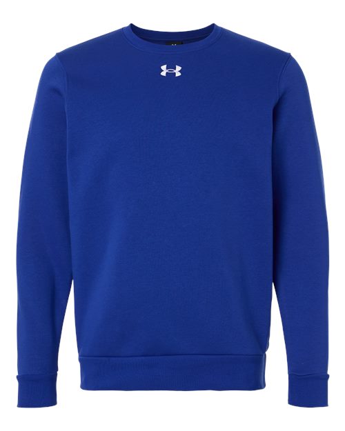 logo-left Under Armour Team Icon Fleece Crew-Under Armour-Royal/ White-S-Thread Logic