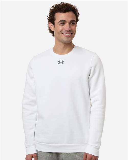 no-logo Under Armour Team Icon Fleece Crew-Under Armour-Thread Logic