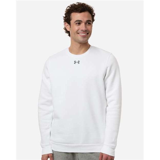 no-logo Under Armour Team Icon Fleece Crew-Under Armour-Thread Logic