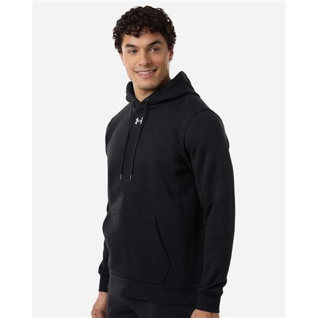 no-logo Under Armour Team Icon Fleece Hooded Sweatshirt-Under Armour-Thread Logic