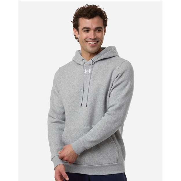 no-logo Under Armour Team Icon Fleece Hooded Sweatshirt-Under Armour-Thread Logic
