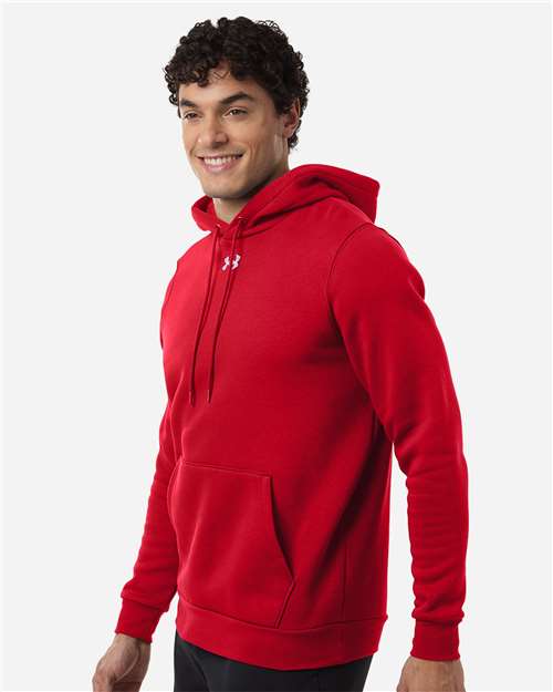 no-logo Under Armour Team Icon Fleece Hooded Sweatshirt-Under Armour-Thread Logic