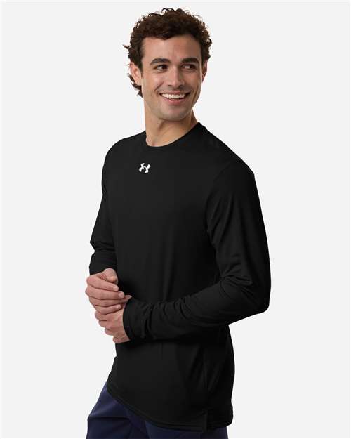no-logo Under Armour Team Vanish Long Sleeve T-Shirt-Under Armour-Thread Logic