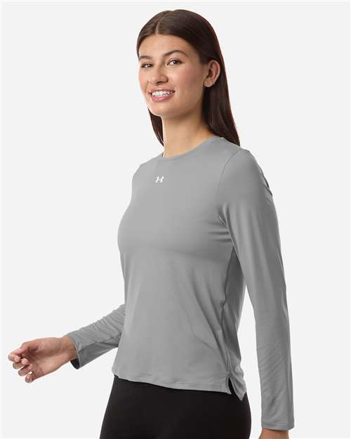 no-logo Under Armour WoTeam Vanish Long Sleeve T-Shirt-Under Armour-Thread Logic