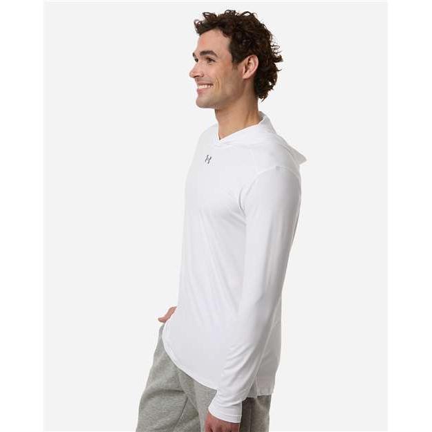 no-logo Under Armour Team Vanish Hooded Long Sleeve T-Shirt-Under Armour-Thread Logic