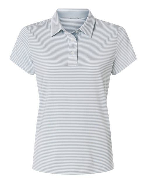 logo-left Swannies WoKayla Striped Polo-Swannies-Glacier White-XS-Thread Logic
