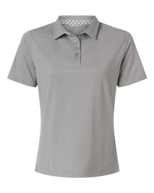 logo-left Swannies WoElla Polo-Swannies-Grey Heather-XS-Thread Logic