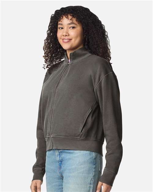 no-logo Comfort Colors WoGarment-Dyed Full-Zip Jacket-Comfort Colors-Thread Logic
