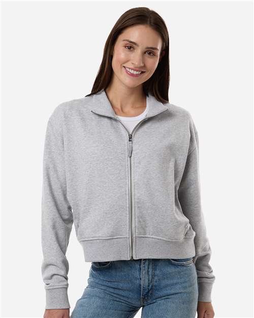 no-logo American Apparel WoFrench Terry Full-Zip Jacket-American Apparel-Thread Logic
