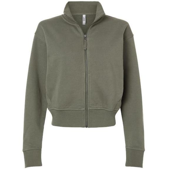 American Apparel Ladies French Terry Full-Zip Jacket