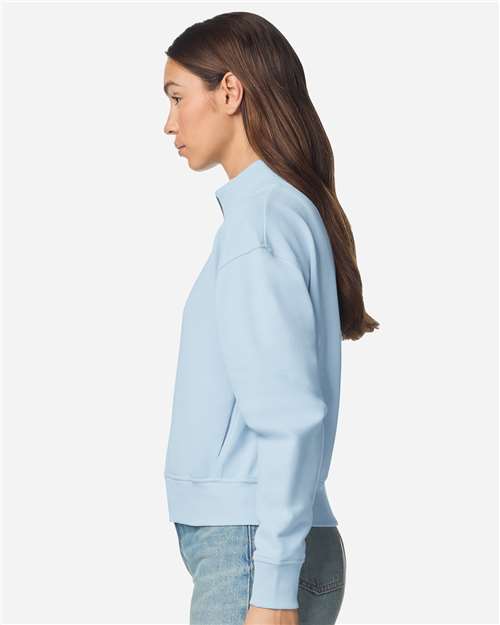 no-logo American Apparel WoFrench Terry Full-Zip Jacket-American Apparel-Thread Logic