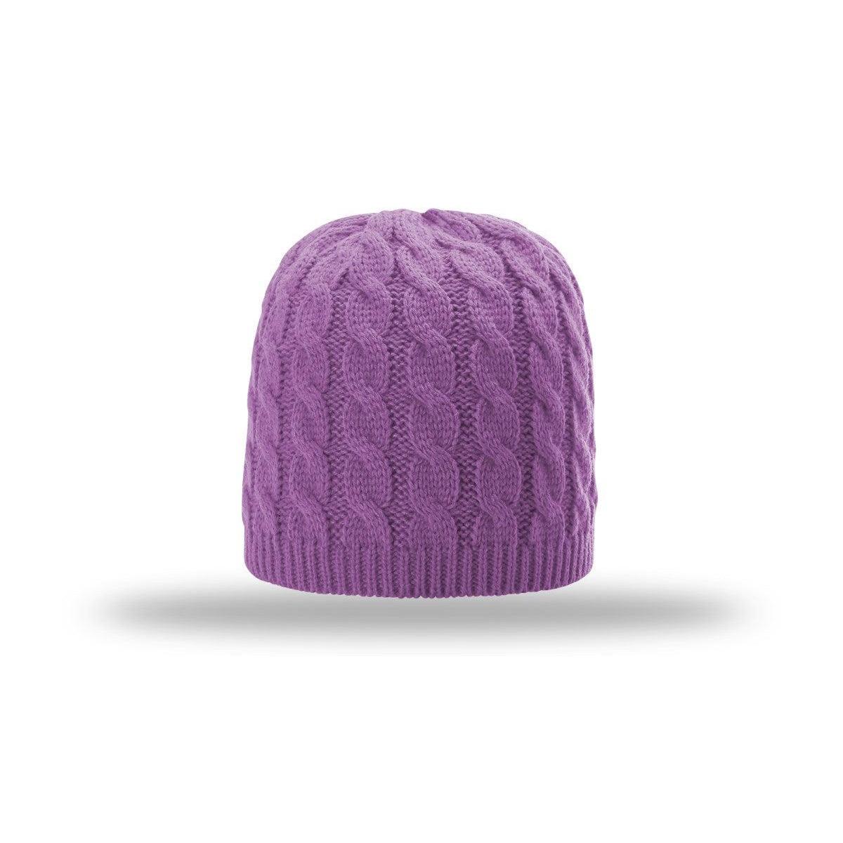 no-logo Richardson Cable Knit Beanie-Richardson-Thread Logic