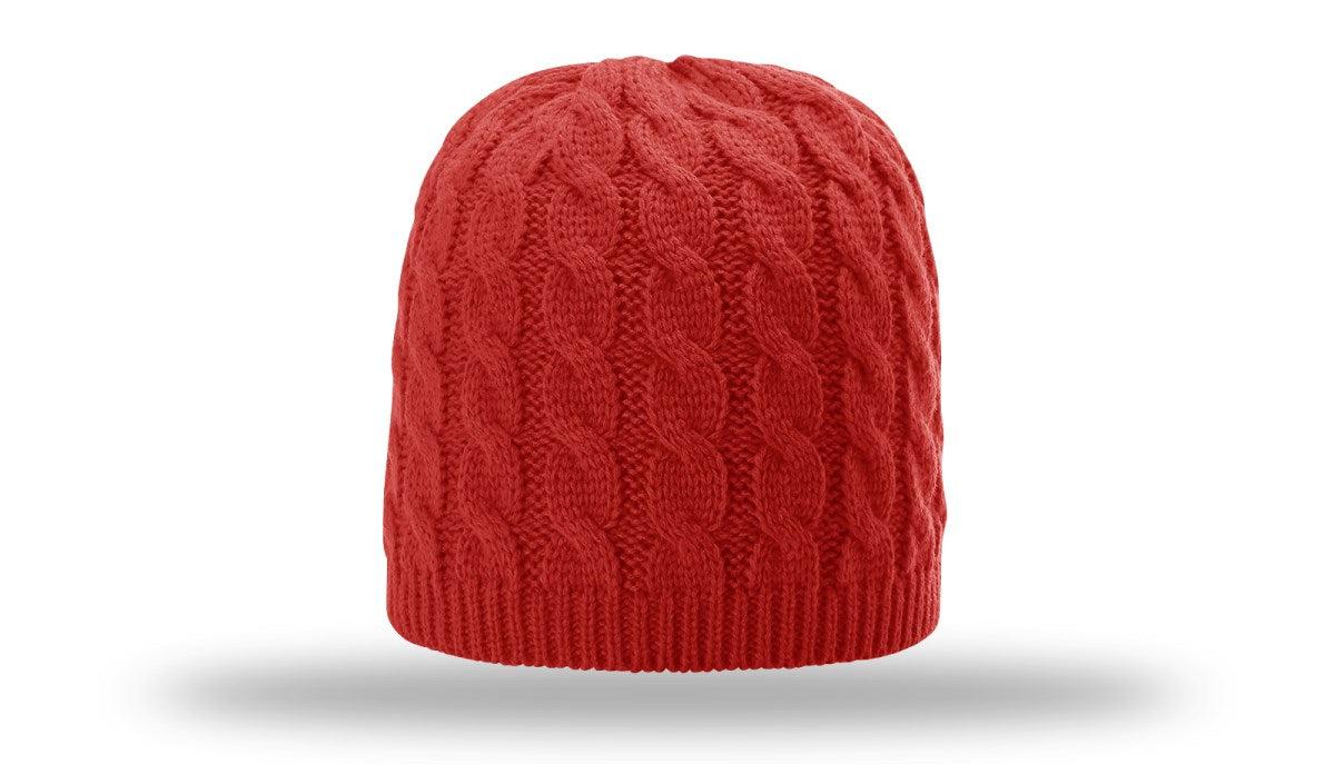 no-logo Richardson Cable Knit Beanie-Richardson-Thread Logic