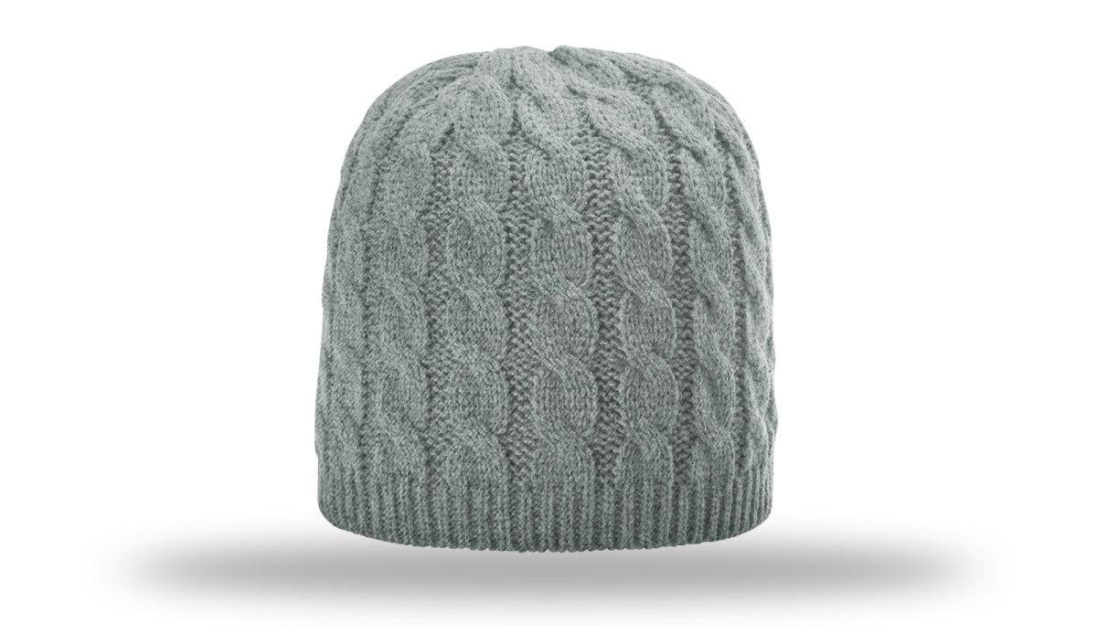 no-logo Richardson Cable Knit Beanie-Richardson-Thread Logic