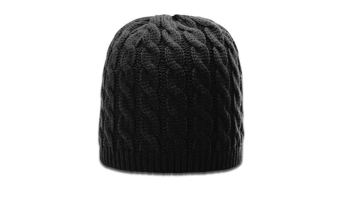 no-logo Richardson Cable Knit Beanie-Richardson-Thread Logic