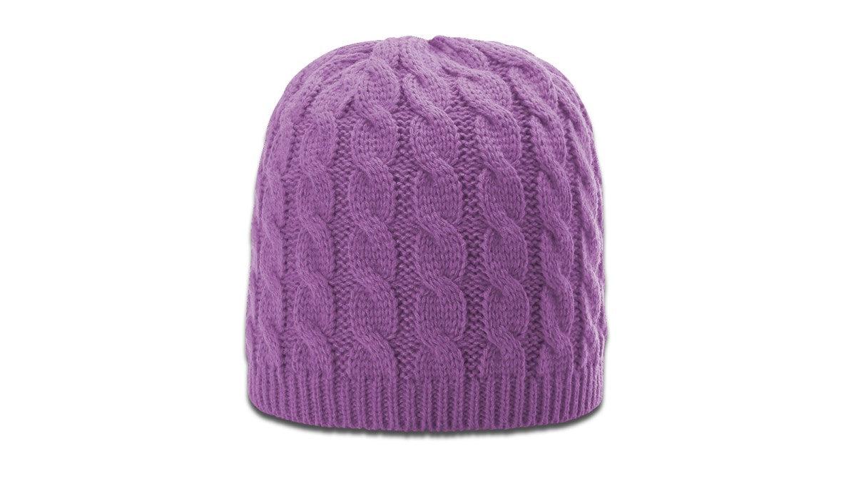 no-logo Richardson Cable Knit Beanie-Richardson-Thread Logic