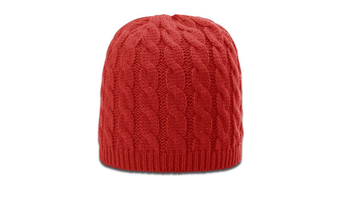 no-logo Richardson Cable Knit Beanie-Richardson-Thread Logic