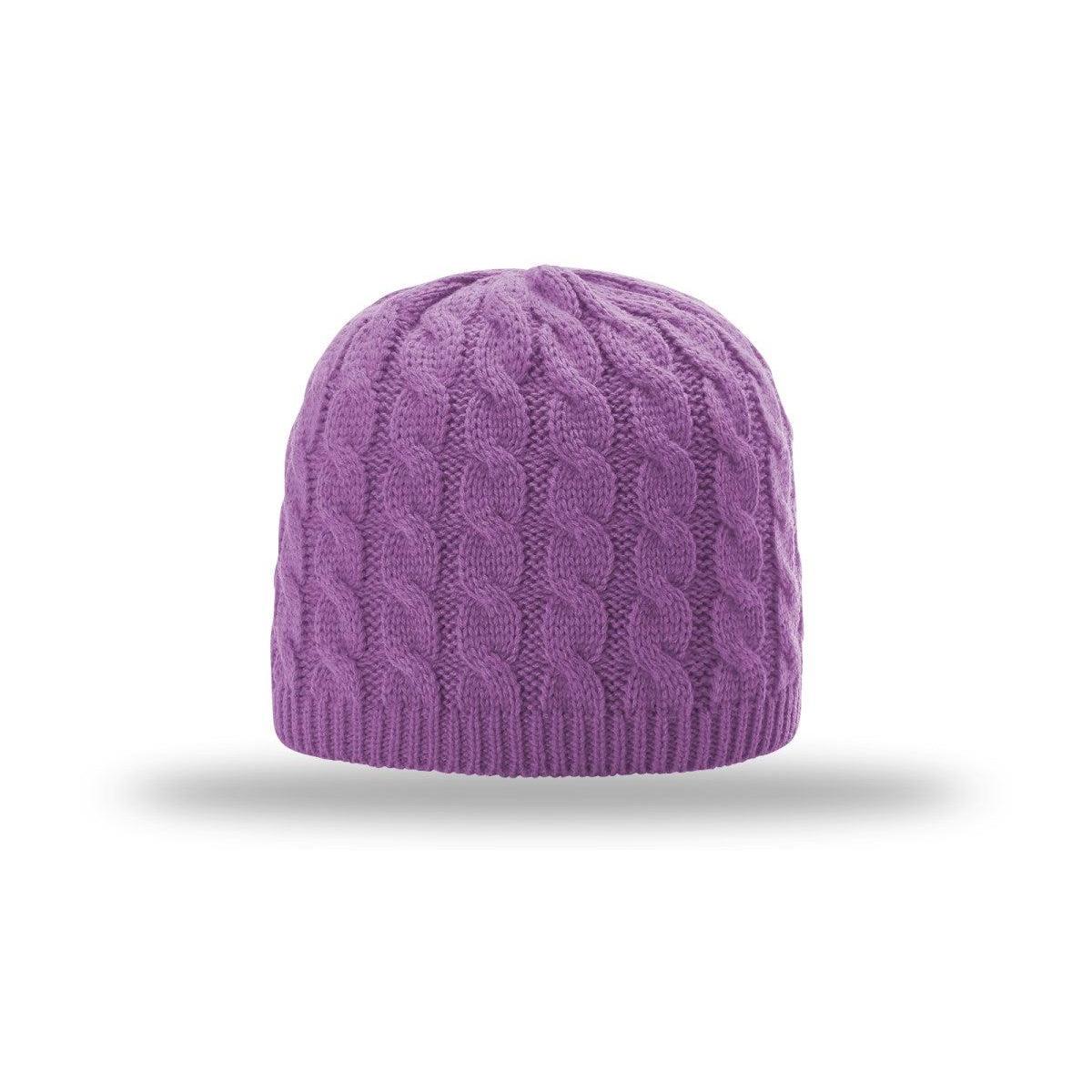 no-logo Richardson Cable Knit Beanie-Richardson-Thread Logic