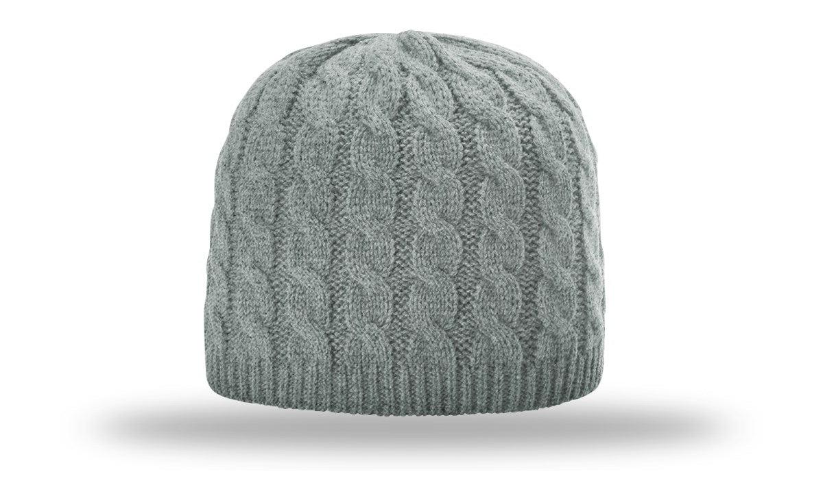 no-logo Richardson Cable Knit Beanie-Richardson-Thread Logic