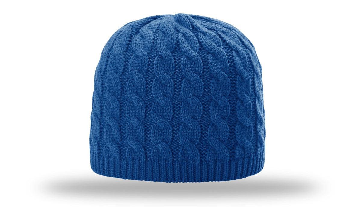 no-logo Richardson Cable Knit Beanie-Richardson-Thread Logic