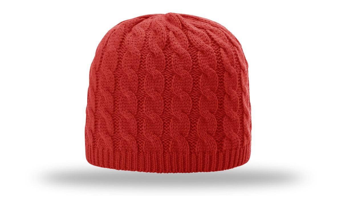 no-logo Richardson Cable Knit Beanie-Richardson-Thread Logic
