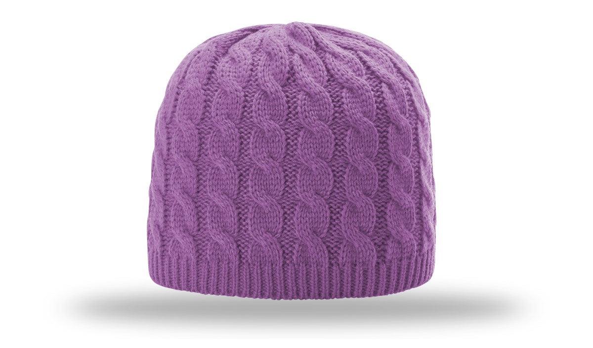 no-logo Richardson Cable Knit Beanie-Richardson-Thread Logic