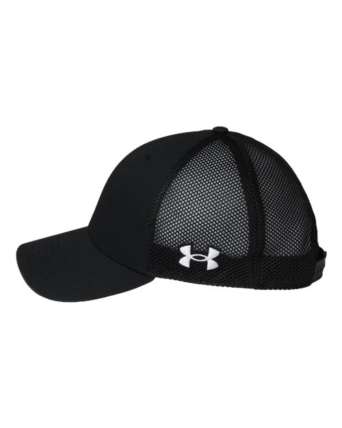 no-logo Under Armour Team Mid Trucker Cap-Under Armour-Thread Logic