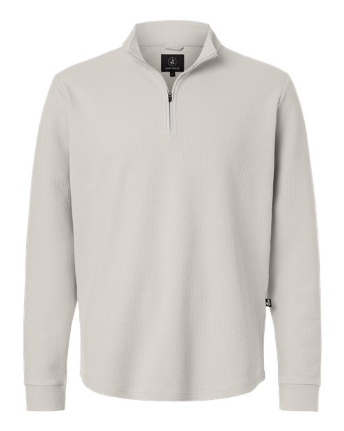 logo-left Swannies Luke Quarter-Zip Pullover-Swannies-Glacier-S-Thread Logic