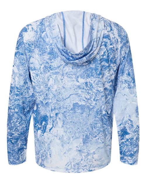 no-logo HUK Pursuit Mossy Oak Printed Hooded Long Sleeve T-Shirt-HUK-Thread Logic