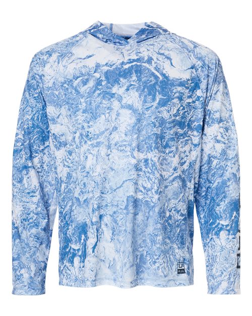 no-logo HUK Pursuit Mossy Oak Printed Hooded Long Sleeve T-Shirt-HUK-Regatta-S-Thread Logic