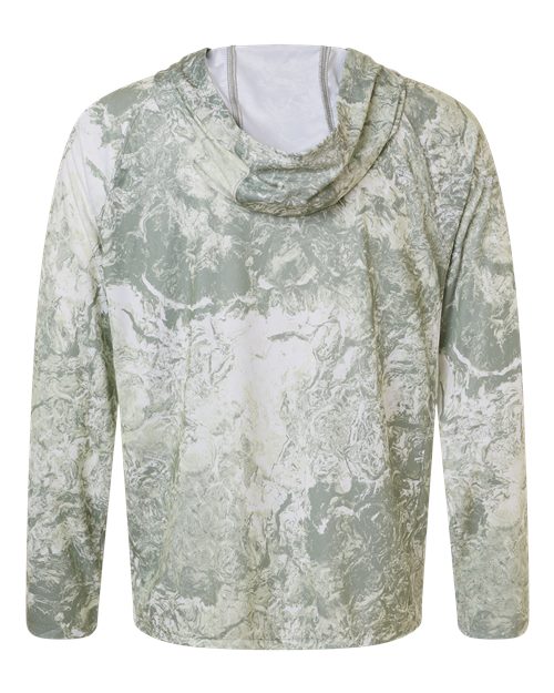 no-logo HUK Pursuit Mossy Oak Printed Hooded Long Sleeve T-Shirt-HUK-Thread Logic