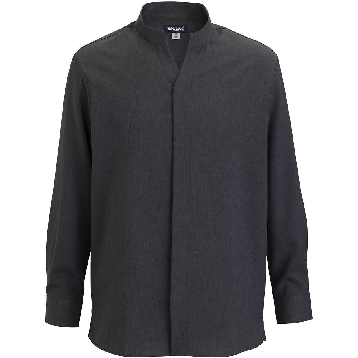 Edwards Flexbatiste Stand Up Collar Long Sleeve Mens Shirt