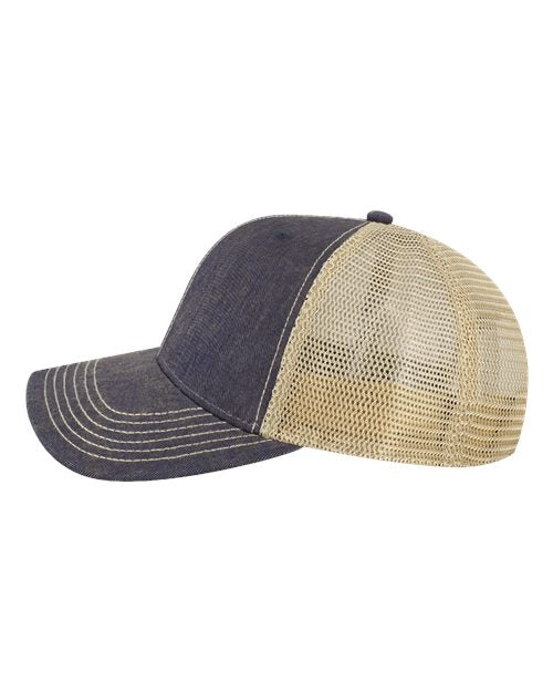 no-logo Legacy Old Favorite Mid Pro Trucker Cap-Legacy-Thread Logic