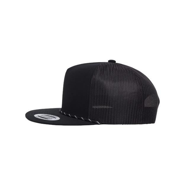 no-logo YP Classics Classic Five-Panel Trucker Rope Cap-YP Classics-Thread Logic