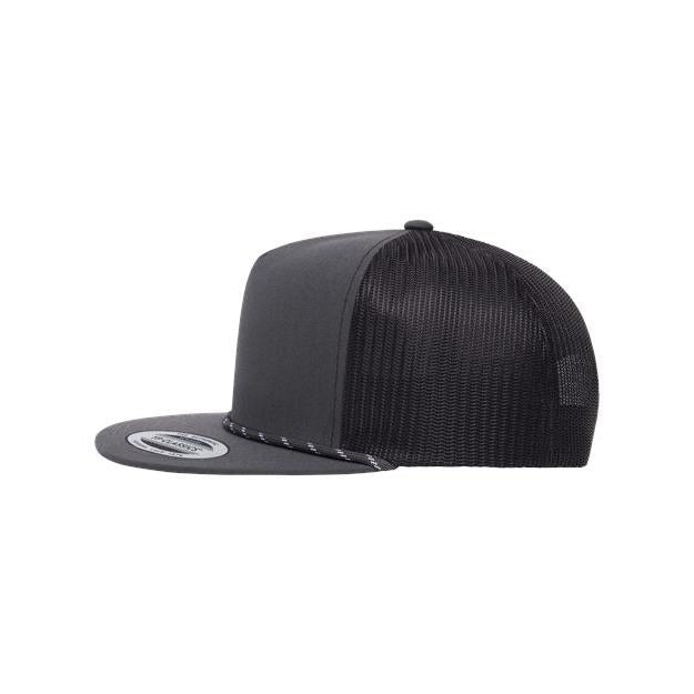 no-logo YP Classics Classic Five-Panel Trucker Rope Cap-YP Classics-Thread Logic