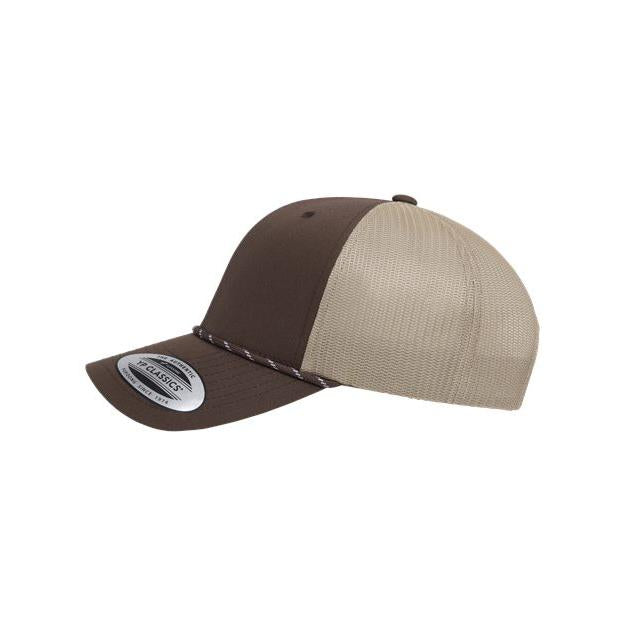 no-logo YP Classics Retro Trucker Rope Cap-YP Classics-Thread Logic
