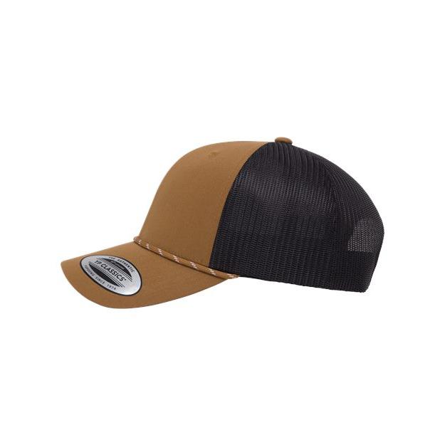 no-logo YP Classics Retro Trucker Rope Cap-YP Classics-Thread Logic