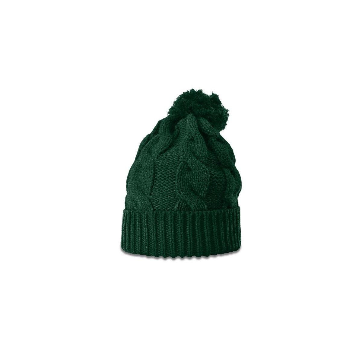 no-logo Richardson Chunk Twist Knit Beanie W/ Cuff & Pom-Richardson-Thread Logic