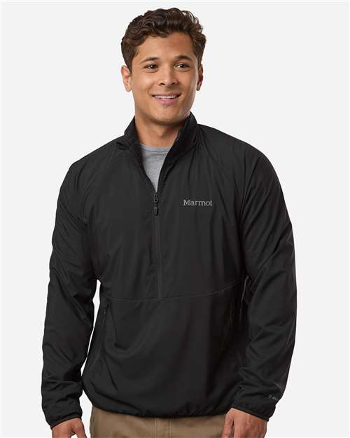 no-logo Marmot Aerothermal Soft Shell Quarter-Zip Pullover-Marmot-Thread Logic
