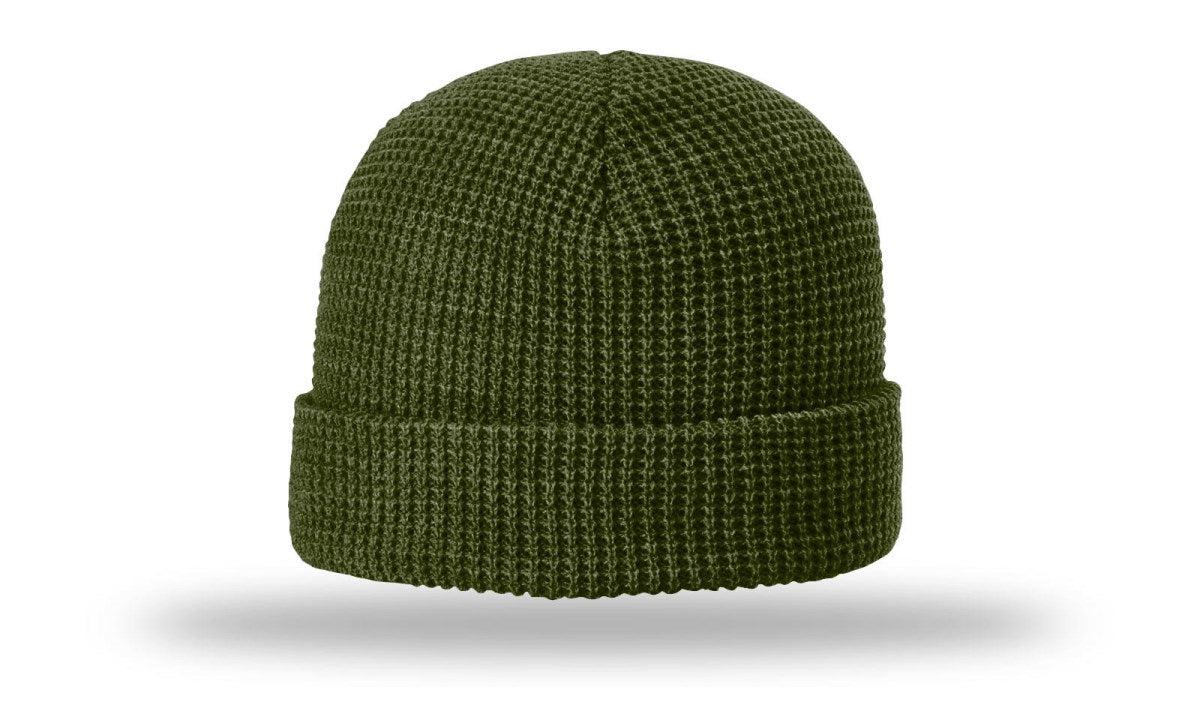 no-logo Richardson Waffle Knit Beanie W/ Cuff-Richardson-Thread Logic