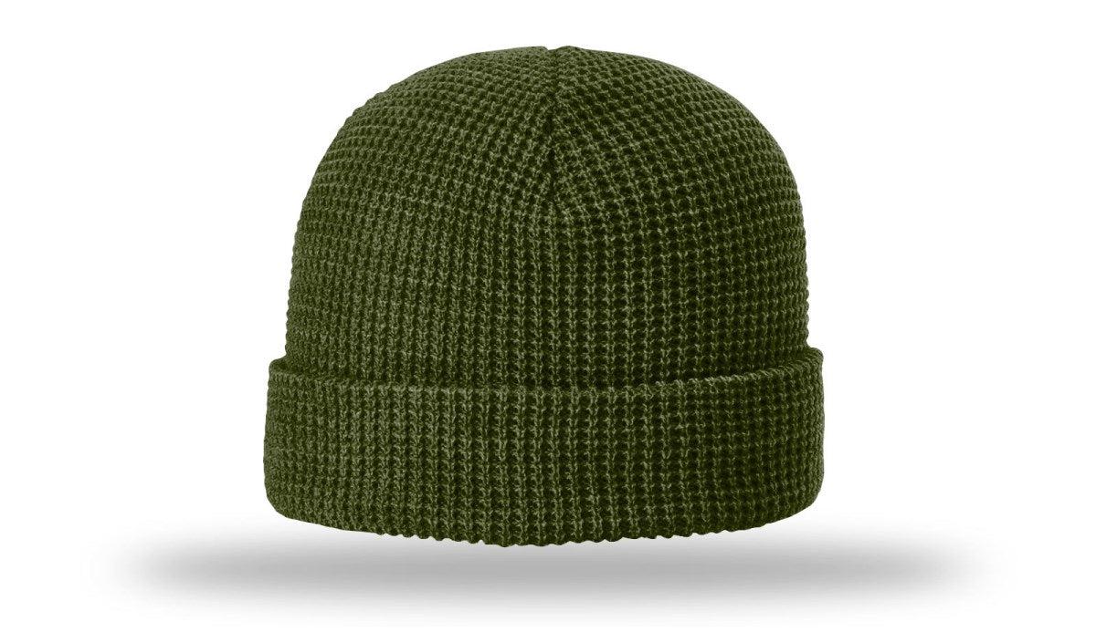no-logo Richardson Waffle Knit Beanie W/ Cuff-Richardson-Thread Logic