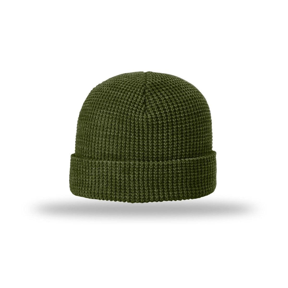 no-logo Richardson Waffle Knit Beanie W/ Cuff-Richardson-Thread Logic