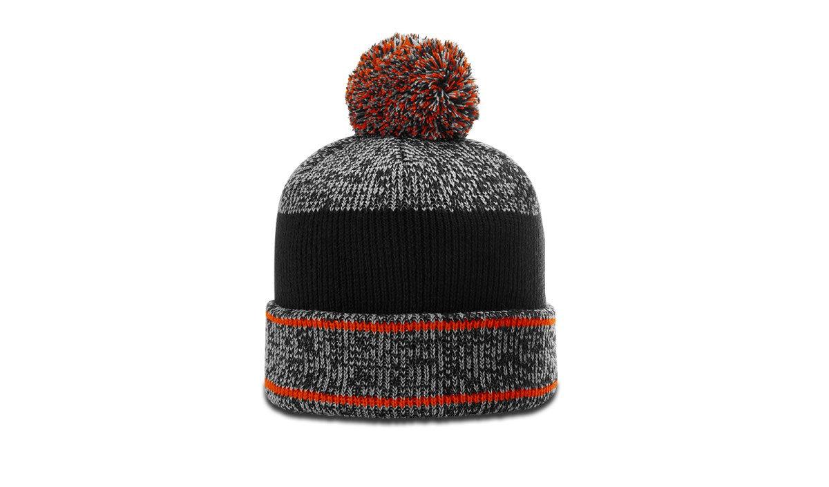 no-logo Richardson Heather Beanie W/ Cuff & Pom-Richardson-Thread Logic