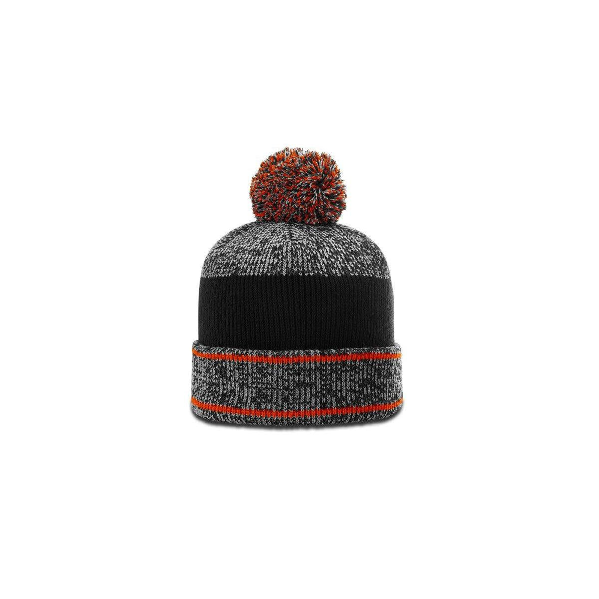 no-logo Richardson Heather Beanie W/ Cuff & Pom-Richardson-Thread Logic