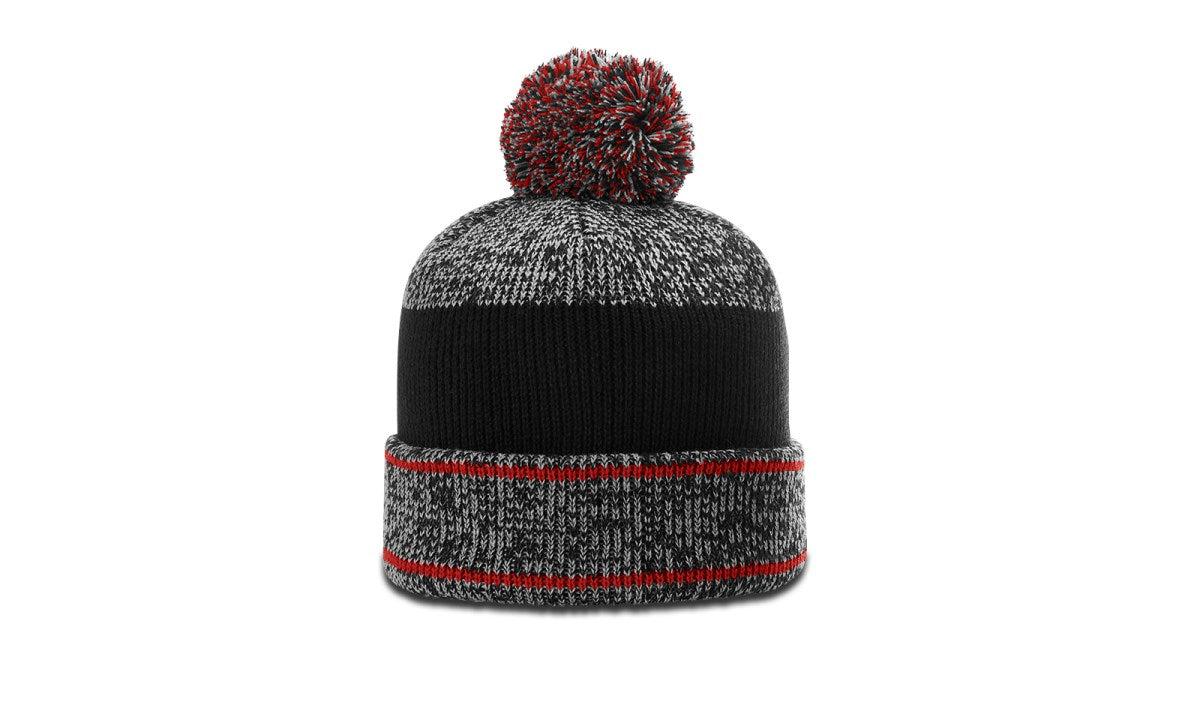 no-logo Richardson Heather Beanie W/ Cuff & Pom-Richardson-Thread Logic