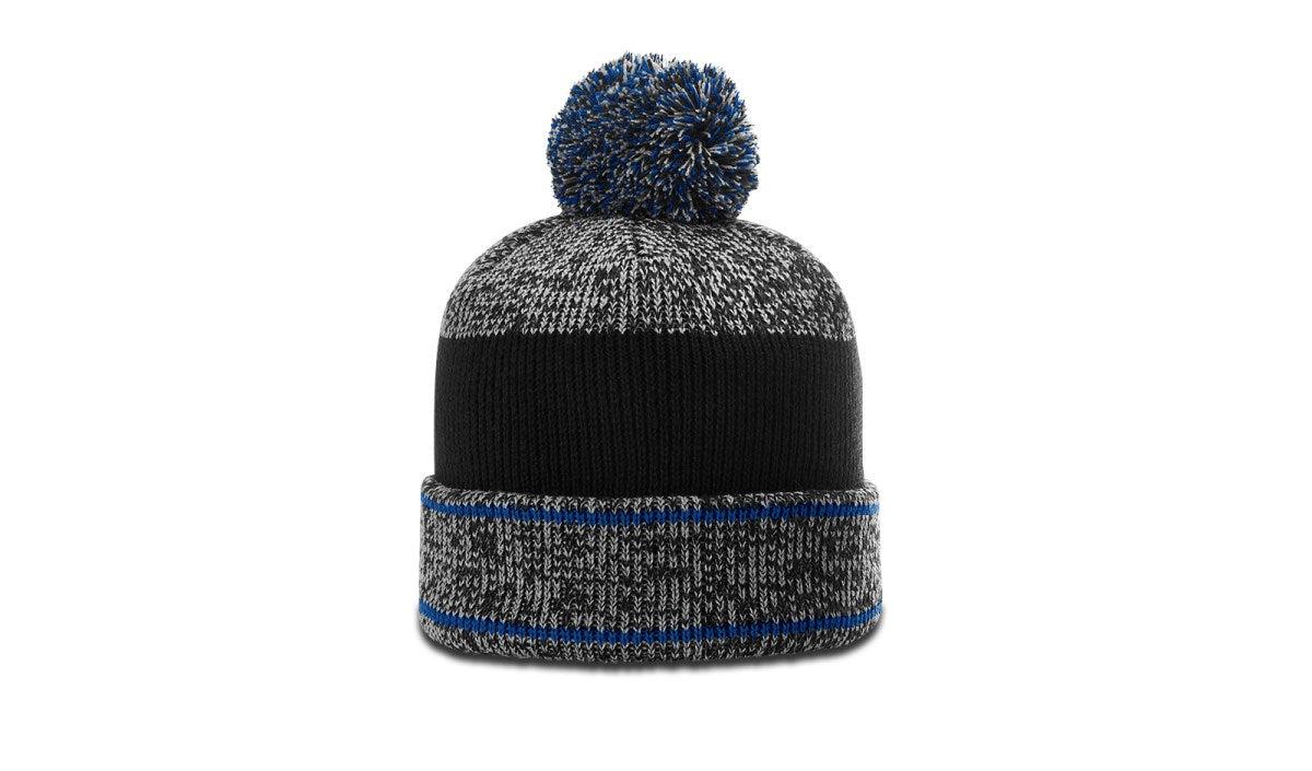 no-logo Richardson Heather Beanie W/ Cuff & Pom-Richardson-Thread Logic