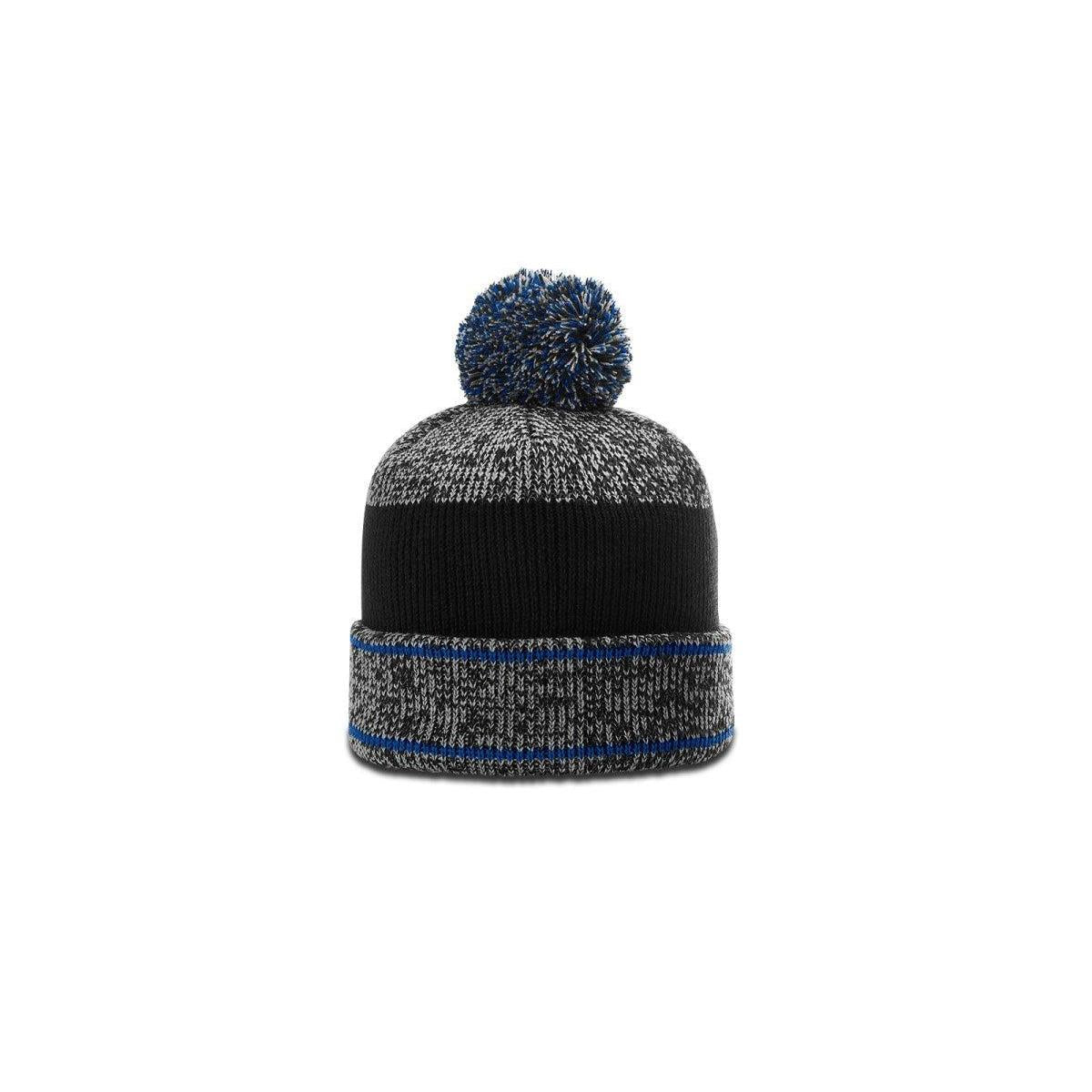 no-logo Richardson Heather Beanie W/ Cuff & Pom-Richardson-Thread Logic